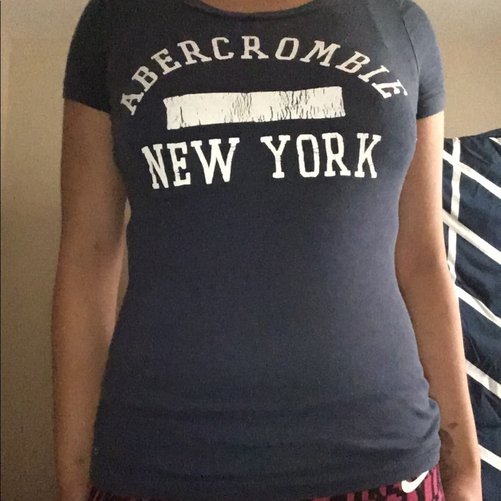 abercrombie & fitch short sleeve shirt